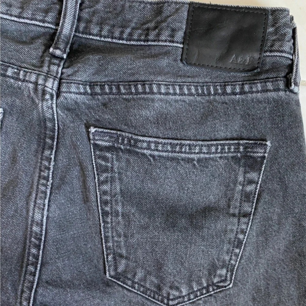 Abercrombie & Fitch Kennan‎ Straight Leg Jeans Mens 30x32 Faded Black 131D0084
